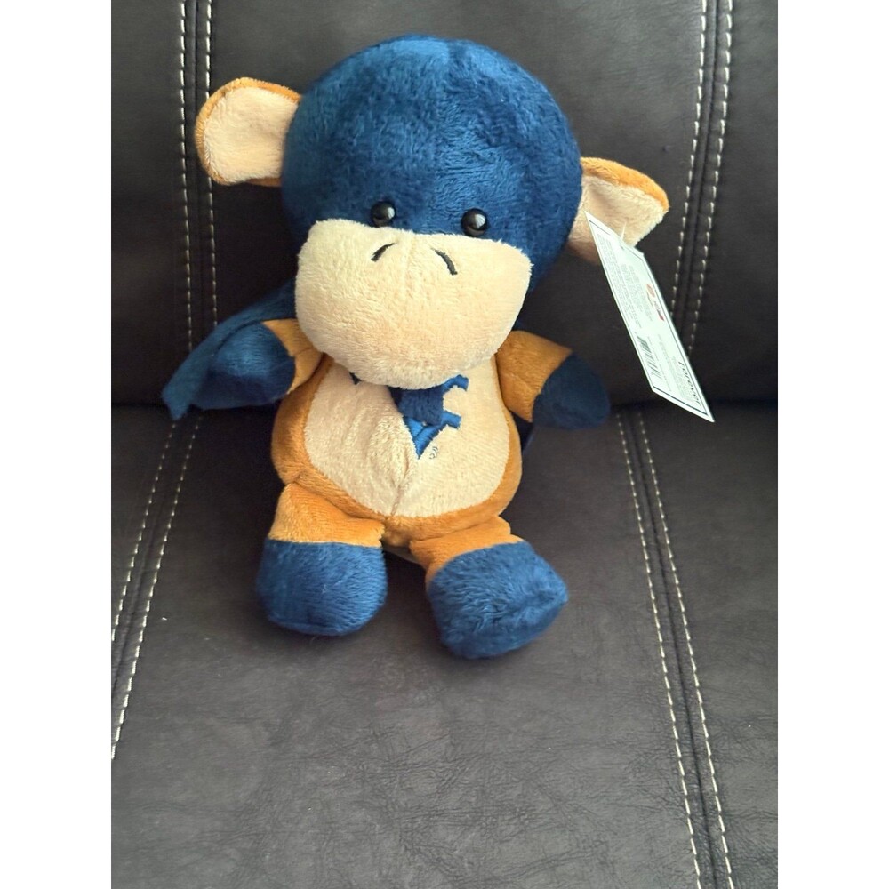 WVU‎ West Virginia University plus stuffed animal
